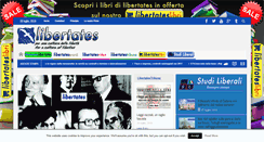 Desktop Screenshot of libertates.com